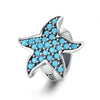 Blue Starfish Stopper Charm