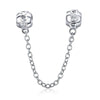 Heart Safety Chain Charm